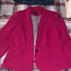 Fuschia blazer